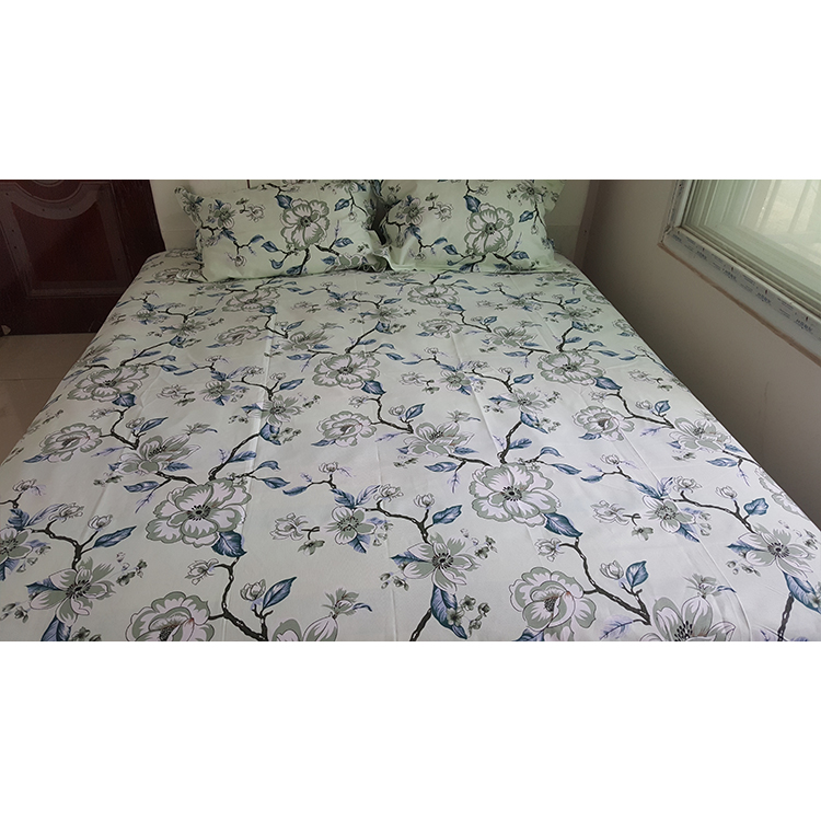 Bông vải thô cũ đơn đơn 1,5m / 1,8 / 2 giường ngủ ký túc xá cotton mùa hè hè drap giường 1mx2m