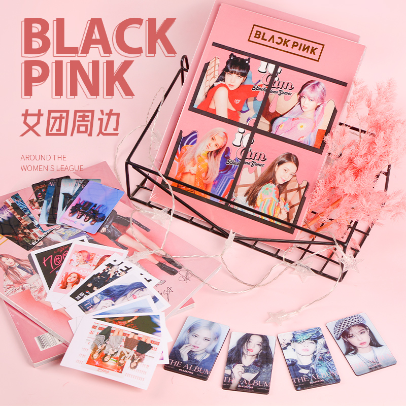 Blackpink album photo album Pepsi poster surrounding card stickers acrylic photo customization