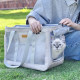 Cat Bag Portable Pet Large Capacity Cat Bag Summer Breathable Cage Canvas Dog Backpack Cat Supplies
