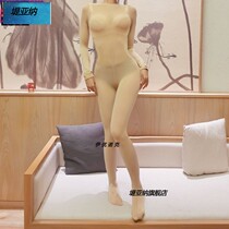 100D crotchless velvet pantyhose single sided crotch white crotchless pantyhose plus size 200 catties jumpsuit