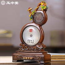 Fu Lu Ping An Jade Green Buckle Pendulum Piece Creative Business Gift Enamel Color Chinese Style Home Wine Cabinet Adornment