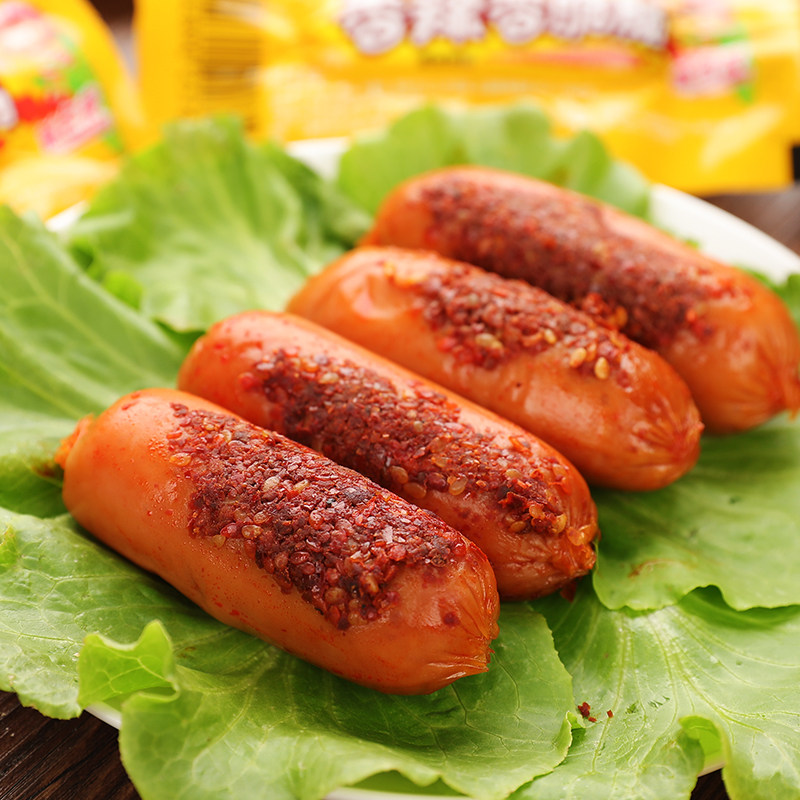 Shuanghui Ham Sausage Ready-To-Eat Spicy Crispy Sausage Corn Sausage Hot Dog Sausage Whole Box Sausage Grilled Sausage Casual Snacks