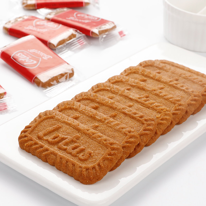 Belgian Imported Lotus and Qingbinka Caramel Biscuits, Wedding Cakes, Milk Tea Baking, Decorative Biscuits