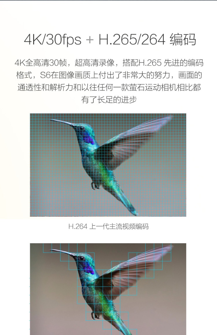 Camera thể thao Fluorite S6 4k HD chống nước camera trực tiếp màn hình cảm ứng WIFI không dây ngoài trời - Máy quay video kỹ thuật số máy quay canon