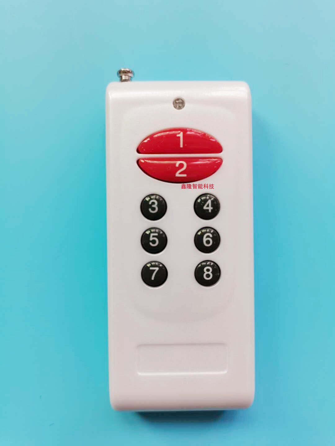 Punch manufacturer Direct direct wireless remote control fixed code 315M or 433M 8 key 1000 meter wireless remote control