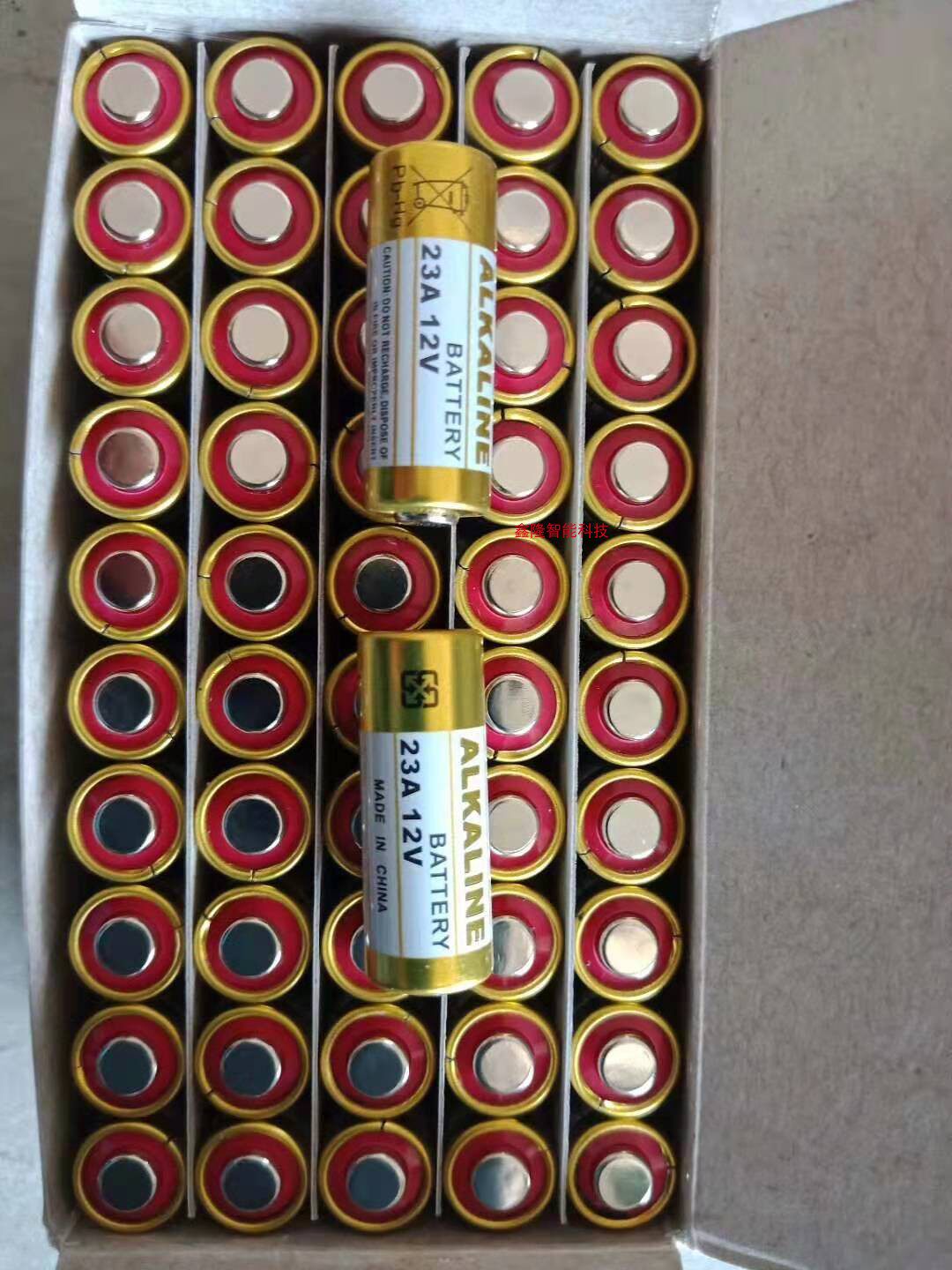 Doorbell remote control 23A12V flash guide point reading pen S car key electric rolling gate alkaline battery