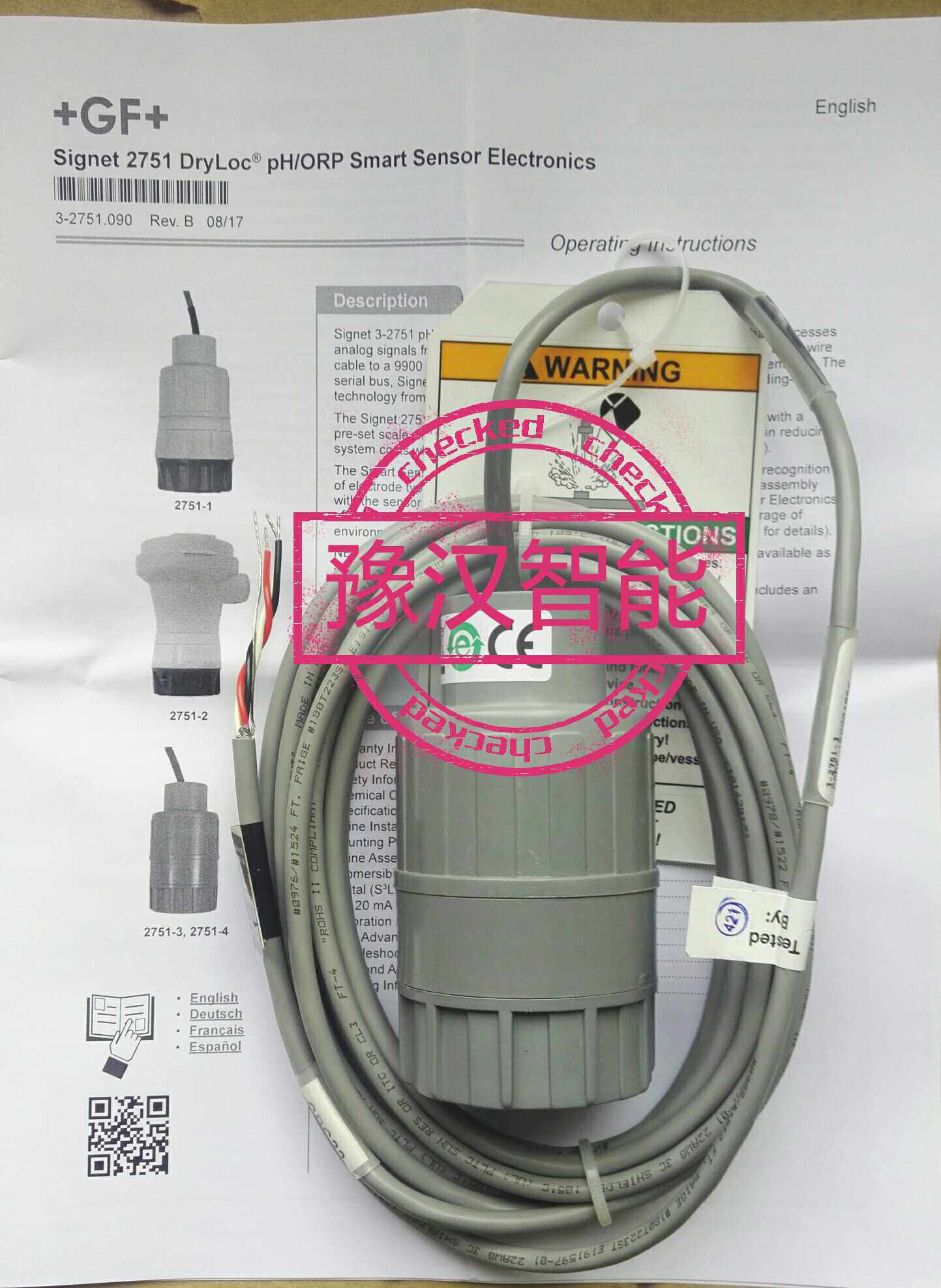 3-2751-3 original dress GF PH meter ORP signal amplifier replacement 3-2750-3