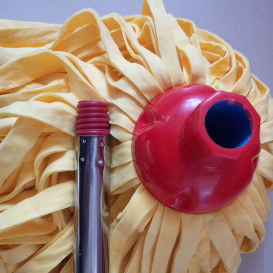 奥克林鹿皮巾拖把圆头替换吸水pva鸡皮墩布鹿皮绒一拖净拖布家用