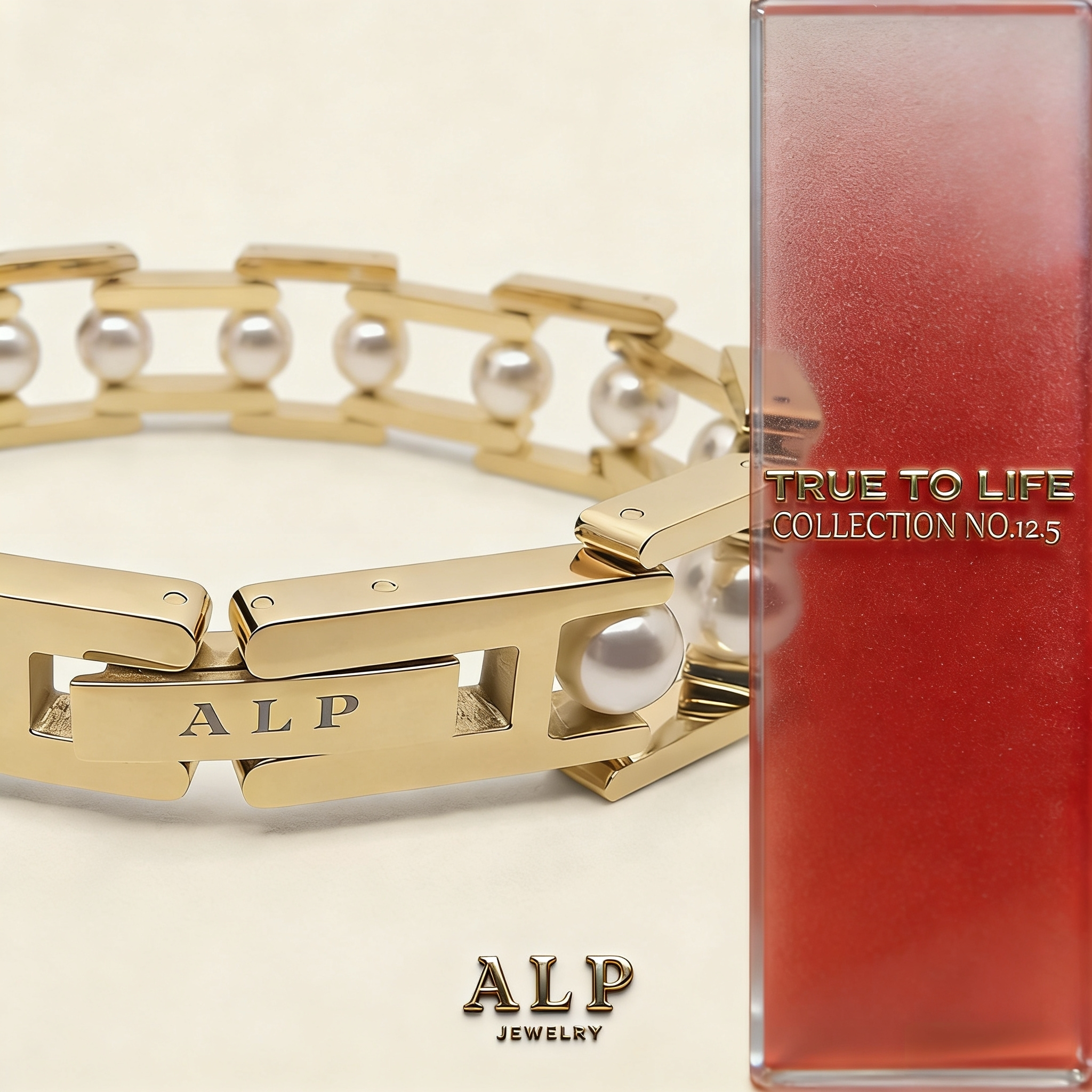 Bracelet alp ジュエリー 白石麻衣 未開封ALP Octagon MOP Pierce 片耳の通販 by ニャスカル s shop