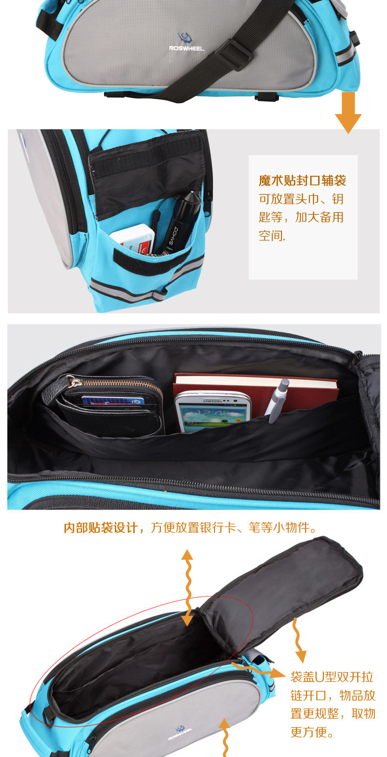 Sacoche pour vélo ROSWHEEL - Ref 2221041 Image 10