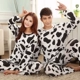 Phiên bản Hàn Quốc của mùa xuân và mùa thu XL cotton mùa đông Bộ đồ ngủ đôi mùa hè set đồ dài tay nam và nữ kiểu mẫu kiểu đồ bộ đẹp