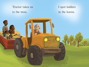 【外图原版】进口英文 APPLE PICKING DAY! (STEP 1) 摘苹果日！Step Into Reading