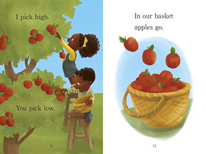 【外图原版】进口英文 APPLE PICKING DAY! (STEP 1) 摘苹果日！Step Into Reading