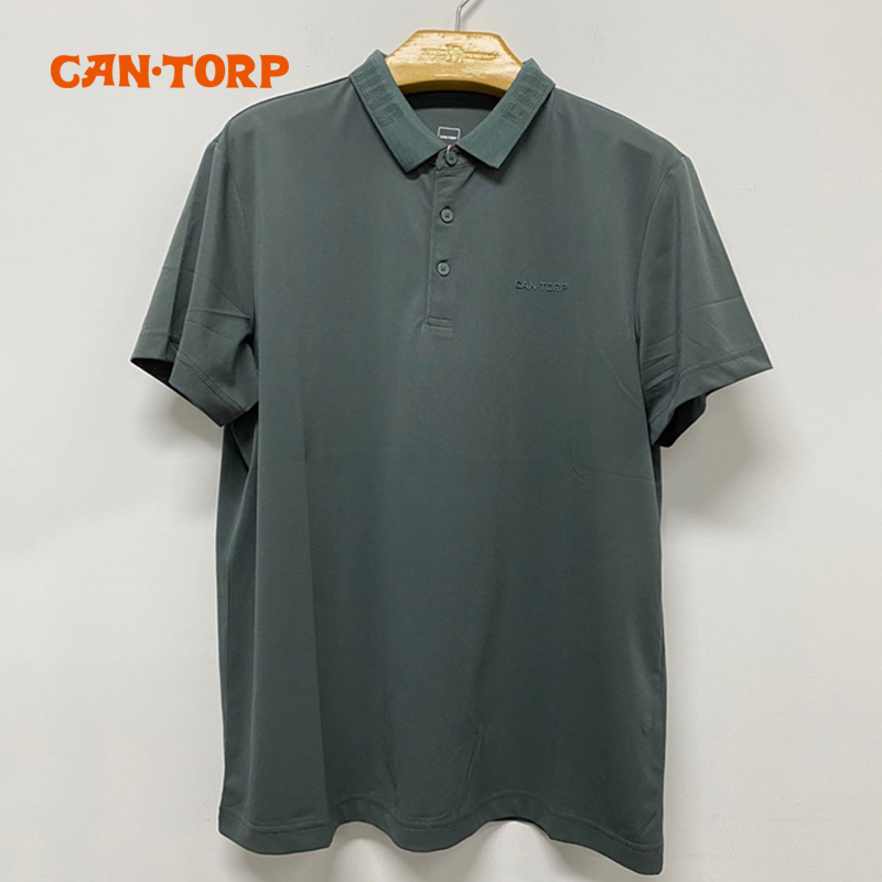 Cantorp Summer Polo Shirt Men's Outdoor Quick-Drying Casual Lapel Short-Sleeved T-Shirt C122994571