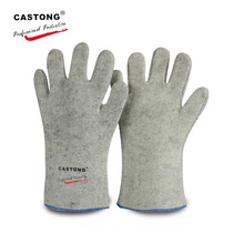 CASTONG Caston 200 degree high temperature resistant PKKK35-33 GKKK35-33 anti-scalding welding protective gloves