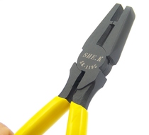 Hong Kong SHE K 6-inch black matte telecommunications crimping pliers 150mm crimping pliers wire clamps