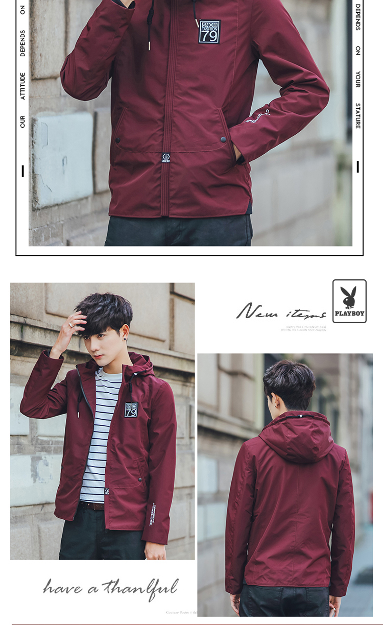 Blouson homme PLAYBOY     manches longues - Ref 3117917 Image 23