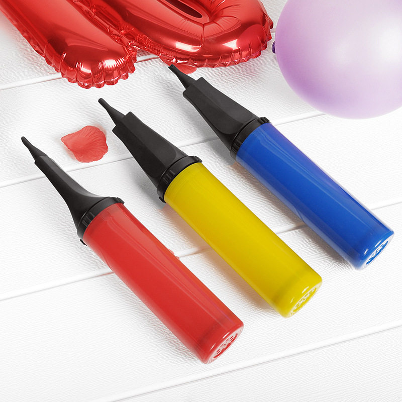 Wedding Birthday Party Decorative items Handheld manual Balloon Inflator portable Inflator Wedding push balloons