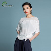 E-Lorri E-Lorri fashion casual small sleeve top for women 91 T7824