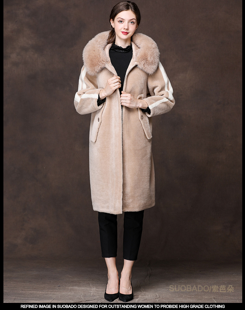 Manteau de fourrure femme SUOBADO    - Ref 3171794 Image 14