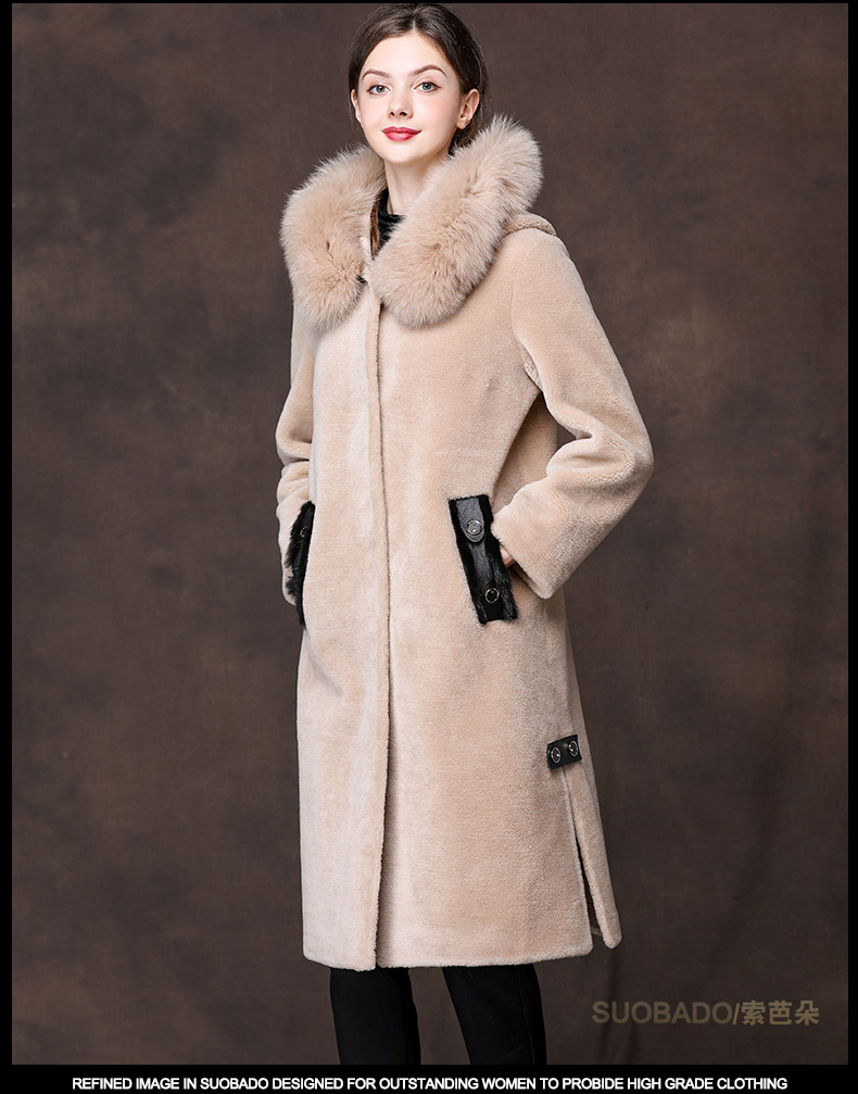 Manteau de fourrure femme SUOBADO    - Ref 3174821 Image 15