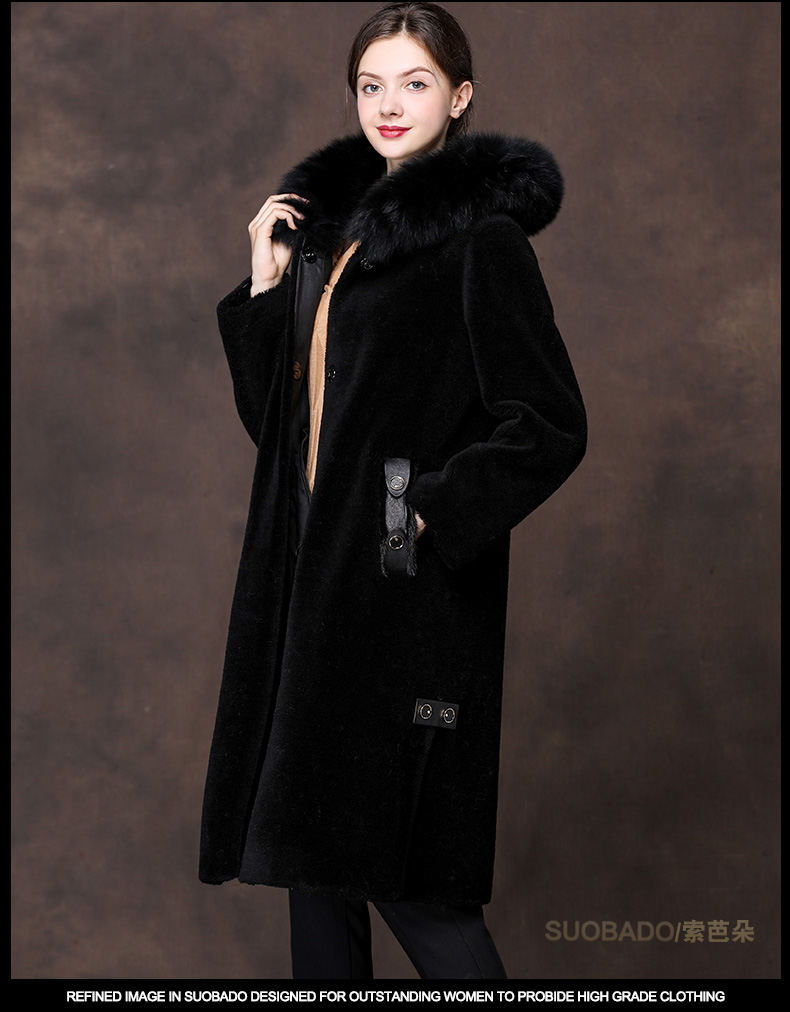 Manteau de fourrure femme SUOBADO    - Ref 3174821 Image 20