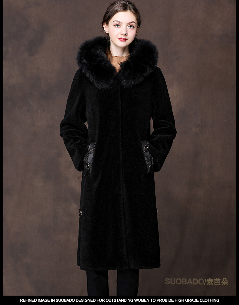 Manteau de fourrure femme SUOBADO    - Ref 3174821 Image 22