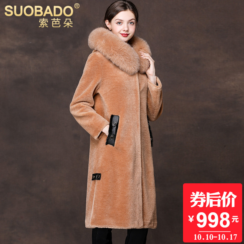 Manteau de fourrure femme SUOBADO    - Ref 3174821 Image 1