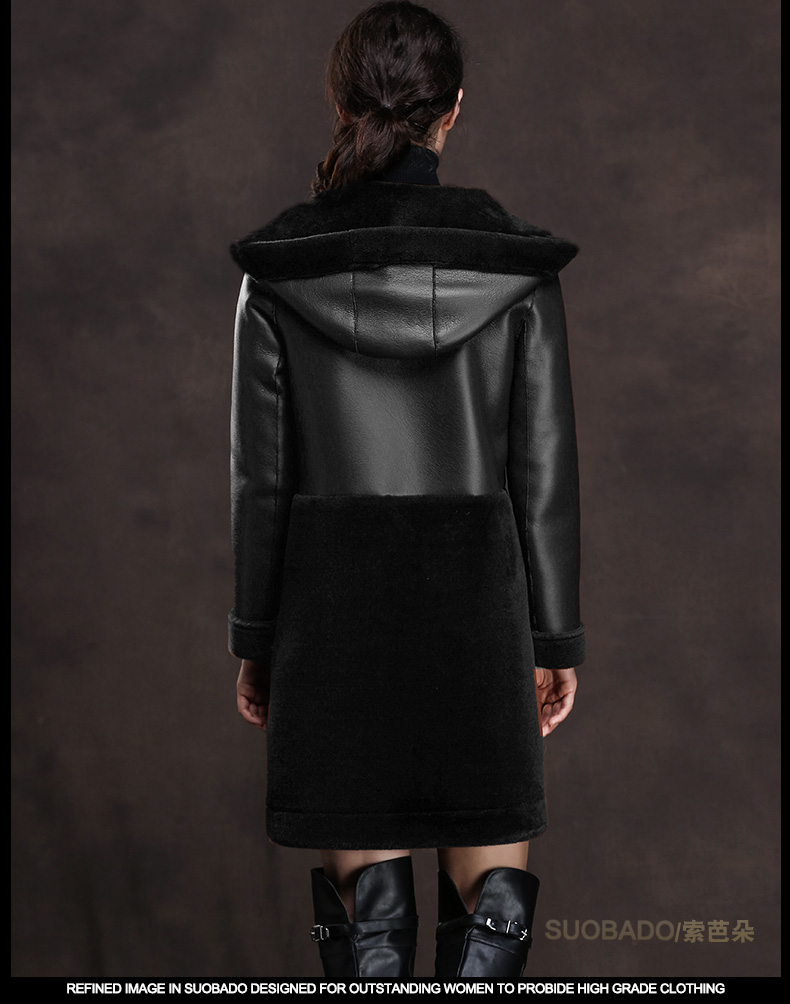 Manteau de fourrure femme SUOBADO    - Ref 3173932 Image 30