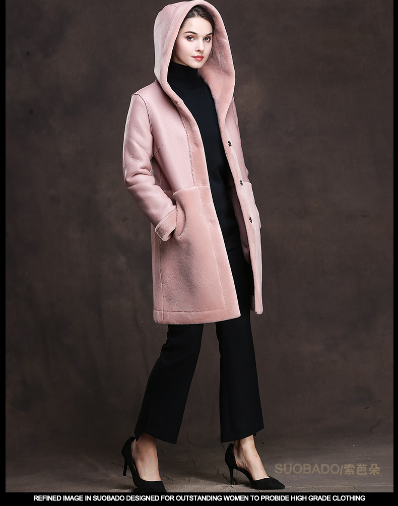 Manteau de fourrure femme SUOBADO    - Ref 3173932 Image 25