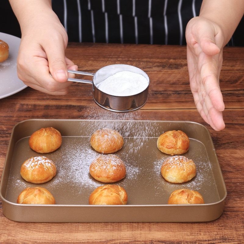 Japan Import Home Mini Stainless Steel Flour Screen Sugar Powder Sieve Ultrafine Mesh Sieve