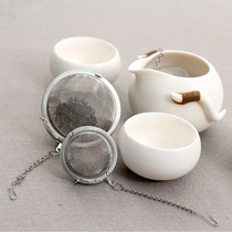 304 stainless steel tea leak tea filter seasoning ball Tea maker Tea filter ball Flavor treasure cooking meat stew seasoning ball