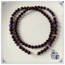 Natural Black Manau Buddha Brand Hanging Chain 925 Pure silver Thai Buddha statue Special chain Buddha medal chain One-23 Zun