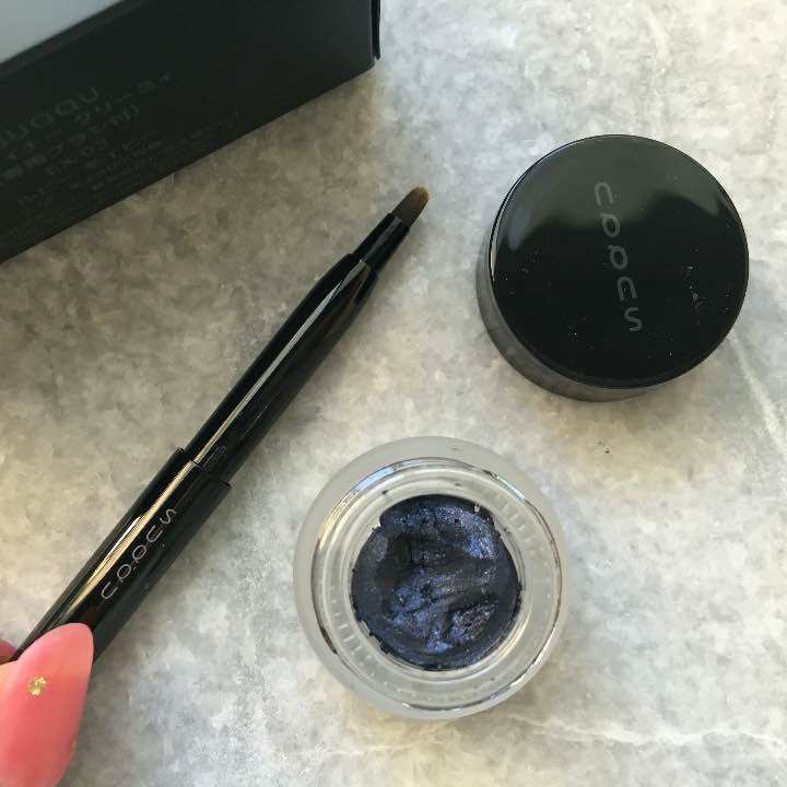 Japan Direct Mail SUQQU Beautiful Axis Eyeliner Glue Eyeliner Cream with Eyeliner Brush All Three Colors Selection