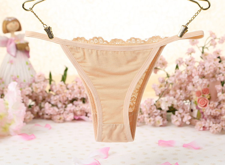5/2 tải thong nữ gợi cảm ren nóng eo thấp cô gái thực sự bắn đồ lót T-line quần lót nâng mông