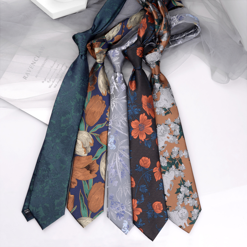 Casual Tie with Retro-Style Pattern, Hand-Tied Vintage Brown-Green Versatile Jk Shirt for Women and Men, Trendy, Unique, Fun, Artistic Casual Tie with Retro-Style Pattern, Hand-Tied Vintage Brown-Green Versatile Jk Shirt for Women and Men, Trendy, Unique, Fun, Artistic