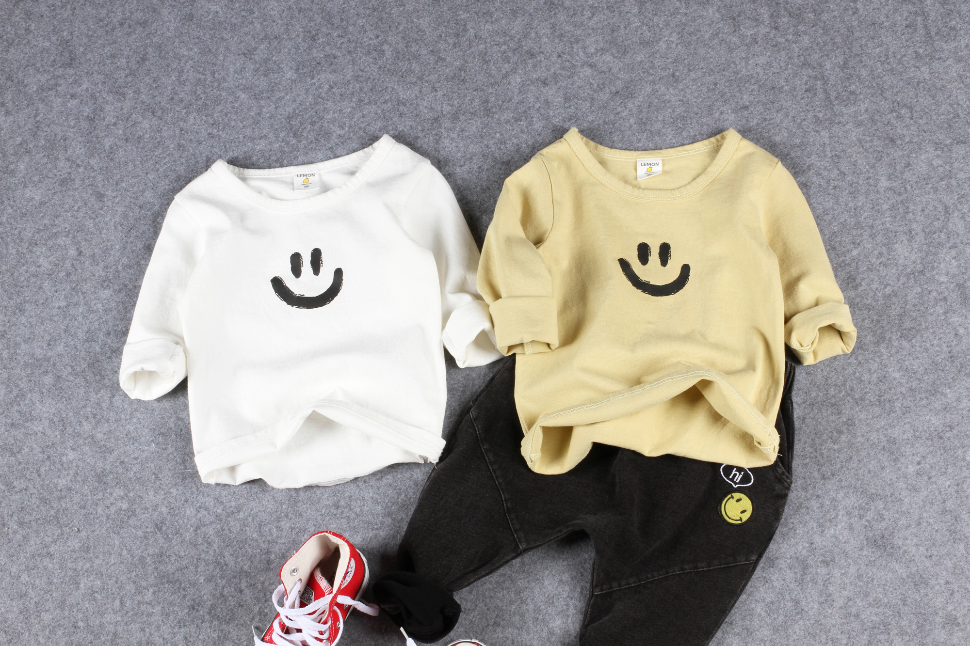 Children's clothing autumn new children's cotton long-sleeved T-shirt boys and girls Korean version of the bottoming T-shirt baby all-match top