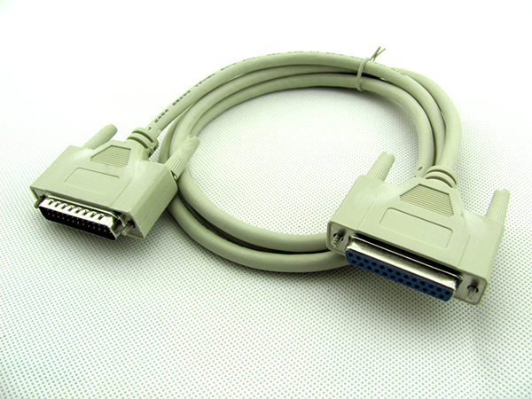 gris1 5 m DB25 public to the female parallel port print extension cord 25 for the hole parallel port extension line parallel port line