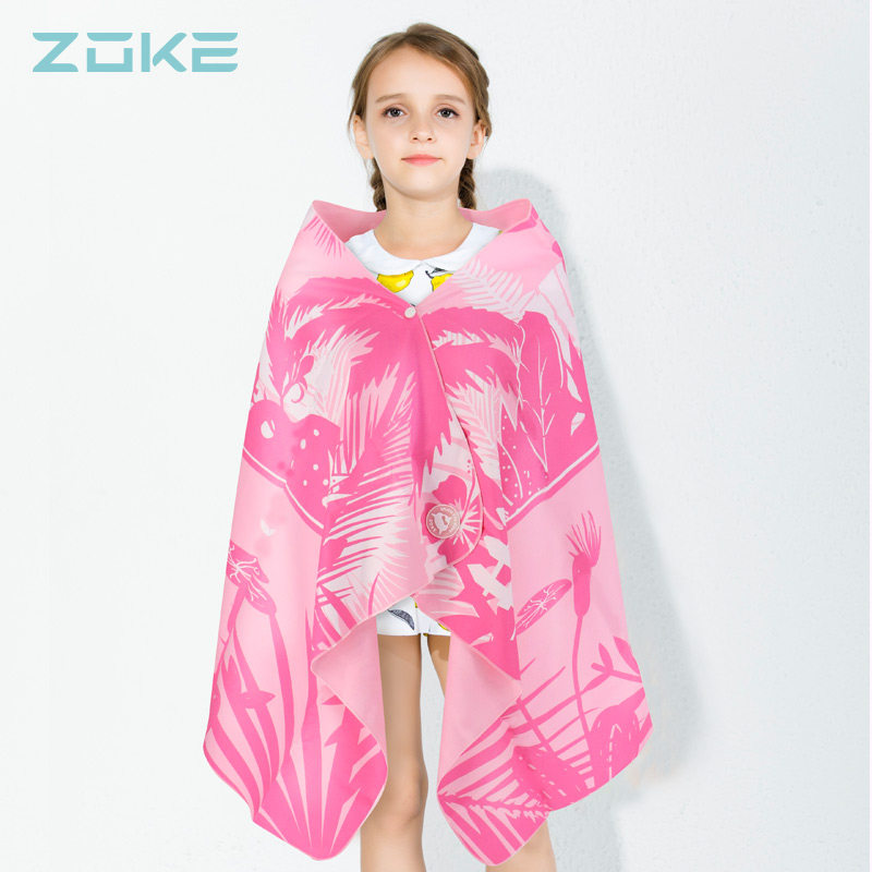 zoke swimming towel quick dry warm sports children and teenagers large long shawl resort hot spring absorbent bath towel