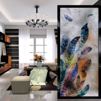 Art GRP Home Screen Screen Partition Living Room Kitchen Double Face Light Transmission Frosted Xuanguan Gangway Background Wall