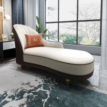 Nordic Noble Princess Chair Sofa Beauty SMALL FAMILY TYPE GENUINE LEATHER MINIMALIST MODERN LIGHT LAVISH SLOTH SOFA YOUR COURTEI DECKCHAIR