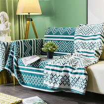 Sofa cover cloth Four Seasons universal non-slip all-inclusive universal cover cover leather sofa cushion gloves cover against back towel