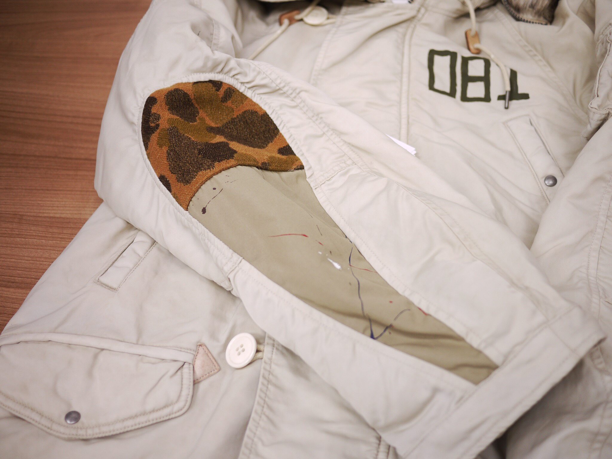 SOLD OUT)Visvim 19AW VALDEZ COAT COLLAGE IVORY 1