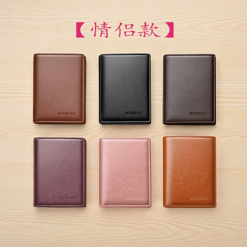 Кожаный бумажник, чехол для водительских прав для влюбленных, картхолдер, из натуральной кожи