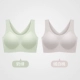 [Модель Vest] Velvet White Peach+молочный зеленый 001