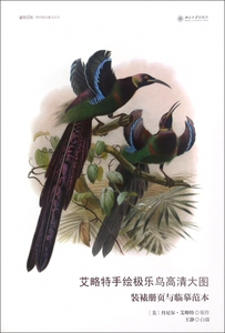 艾略特手绘极乐鸟高清大图(装裱册页与临摹范本)/博物文库