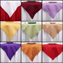 High-end European-style mouth cloth napkin hotel wipe Cup cloth Western restaurant Cup cloth folding buckle mat mat cloth