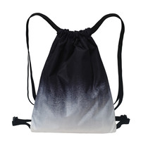 Customized sports pocket drawstring backpack school bag mens casual fitness backpack yoga bag training bag class bag