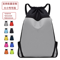 Customized logo Oxford cloth gym bag team building drawstring backpack basketball sneaker storage bag football training bag