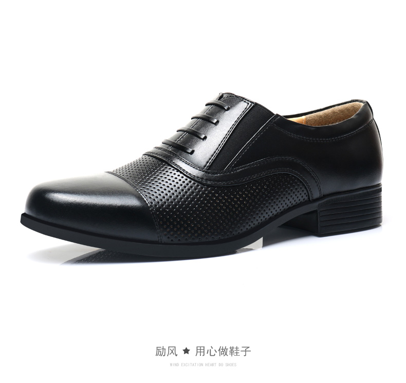 Li Feng mùa hè kinh doanh phù hợp với dép da thoáng khí rỗng nam 07 lưới Trung sĩ sĩ quan ba khớp giày nam giày lacoste nam